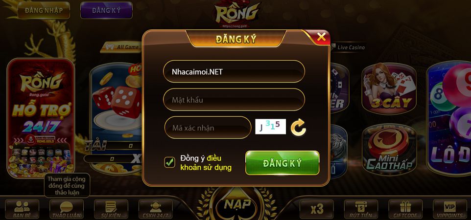 Nạp tiền vào tài khoản K9win bằng mã thanh toán - K9win